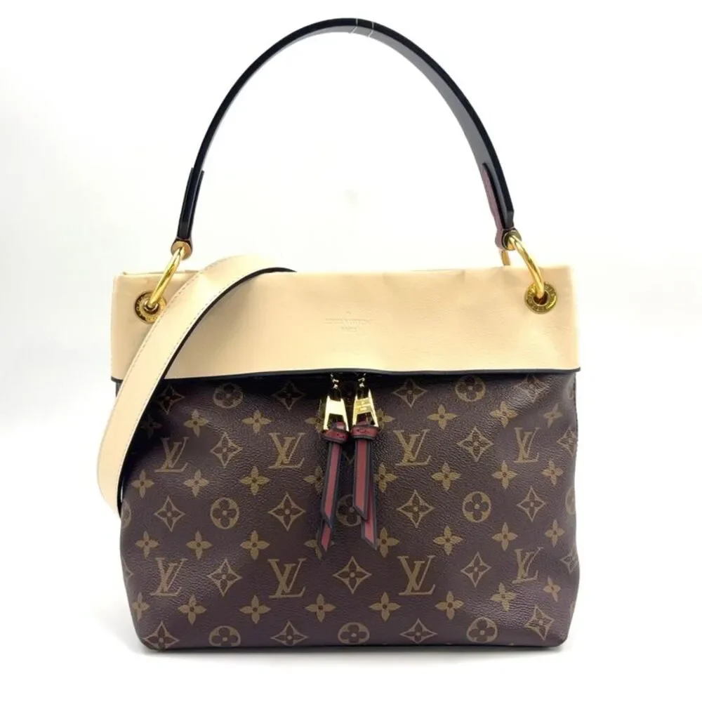 Louis Vuitton Tuileries One Shoulder Bag PVC Leather